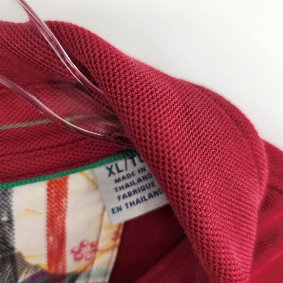 Tommy Bahama Islandzone Pique Polo Shirt Mens Size XL Red Short Sleeve - Picture 6 of 9